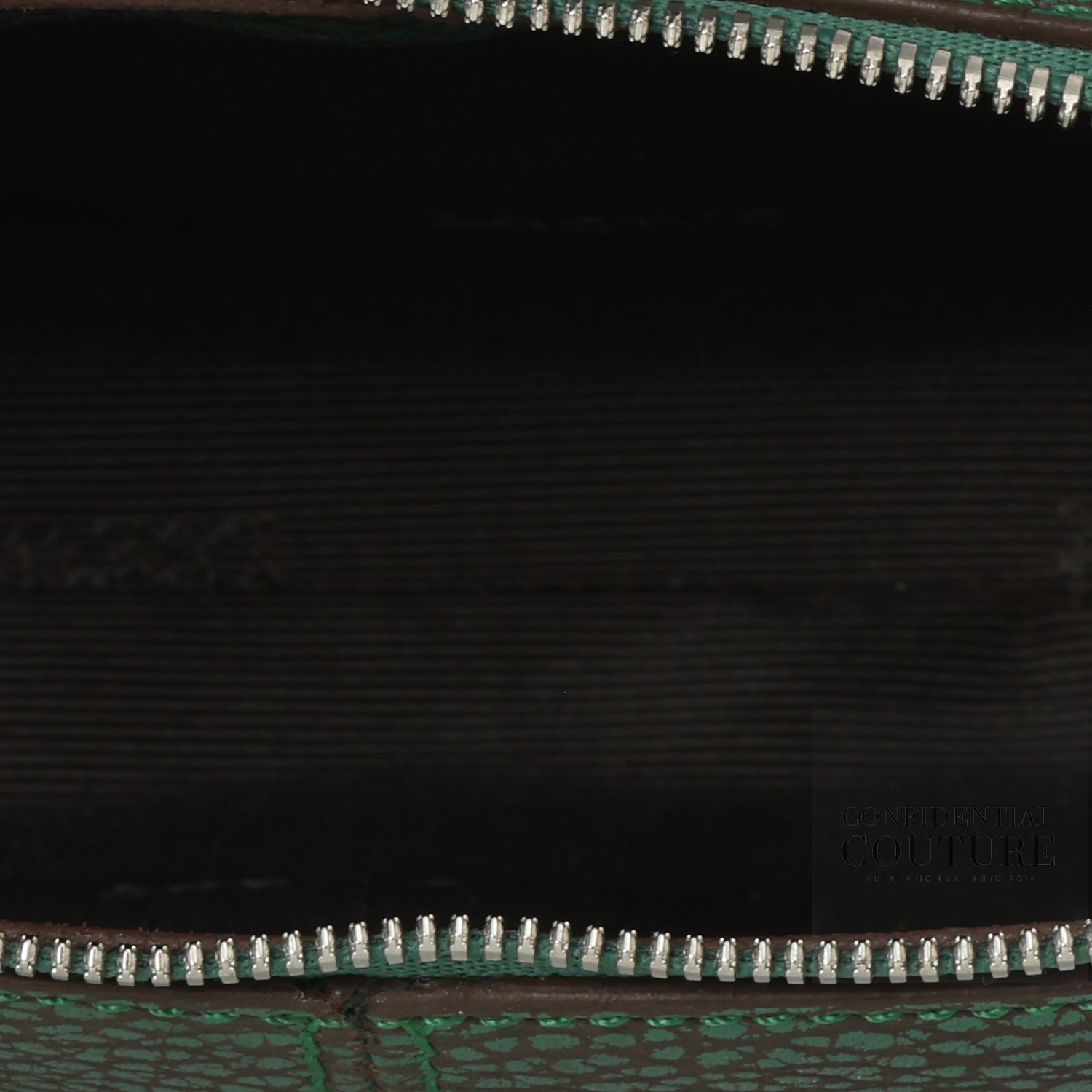 Vintage Green Textured Bag