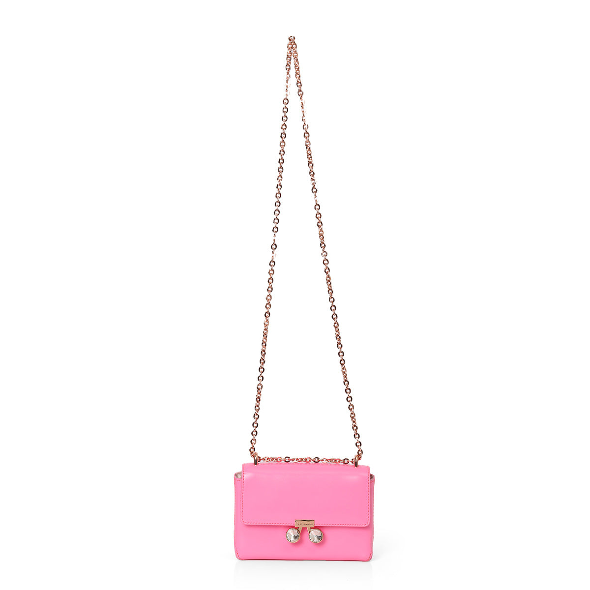 Baker Adoni Crystal Bobble Pink Crossbody