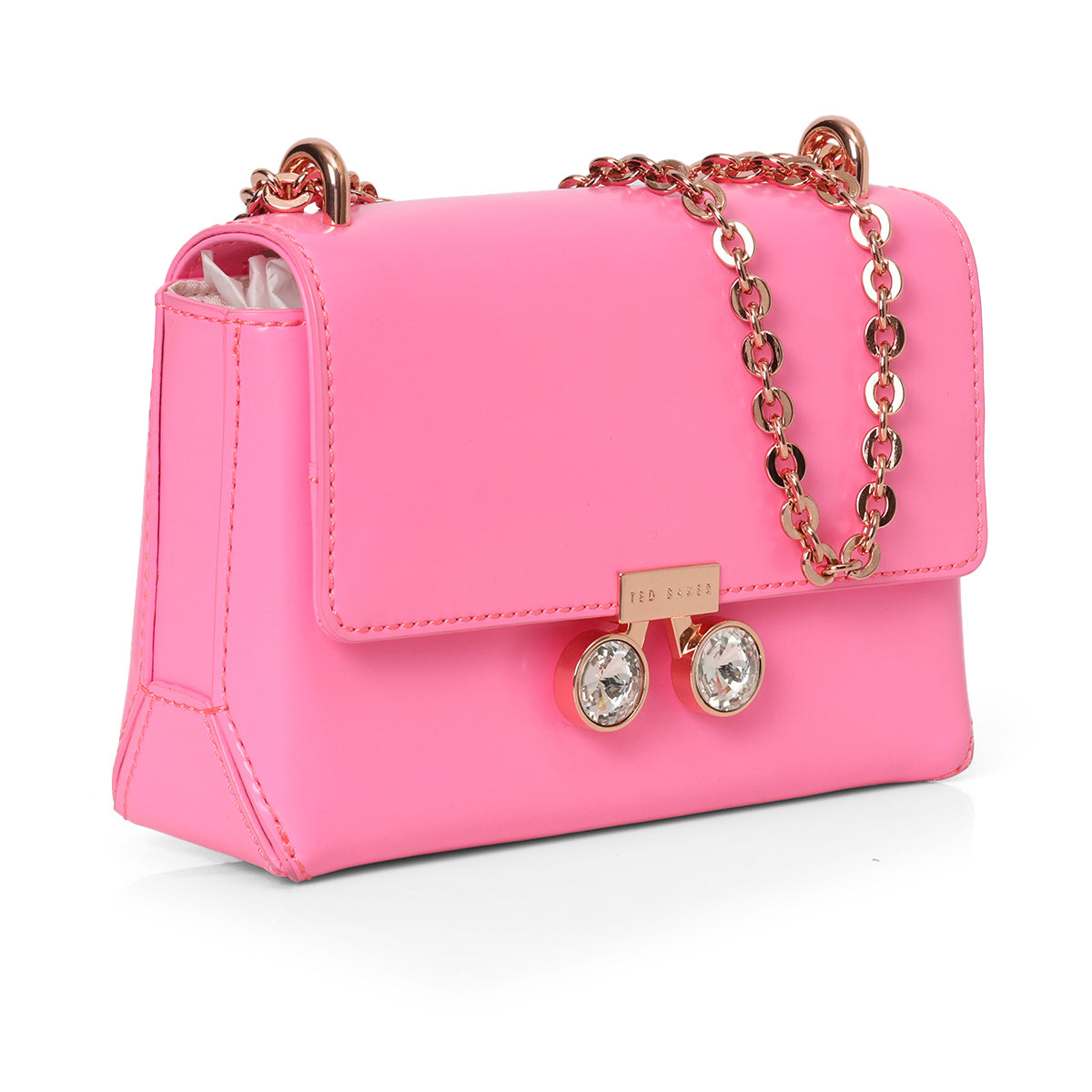 Baker Adoni Crystal Bobble Pink Crossbody