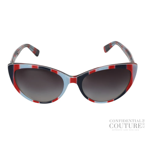 Acetate Multi Stripe Sunglasses