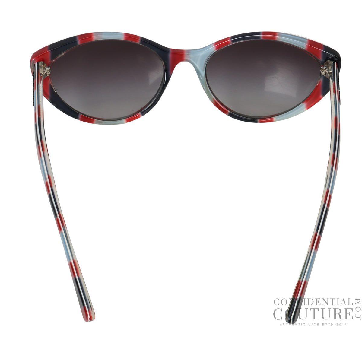 Acetate Multi Stripe Sunglasses