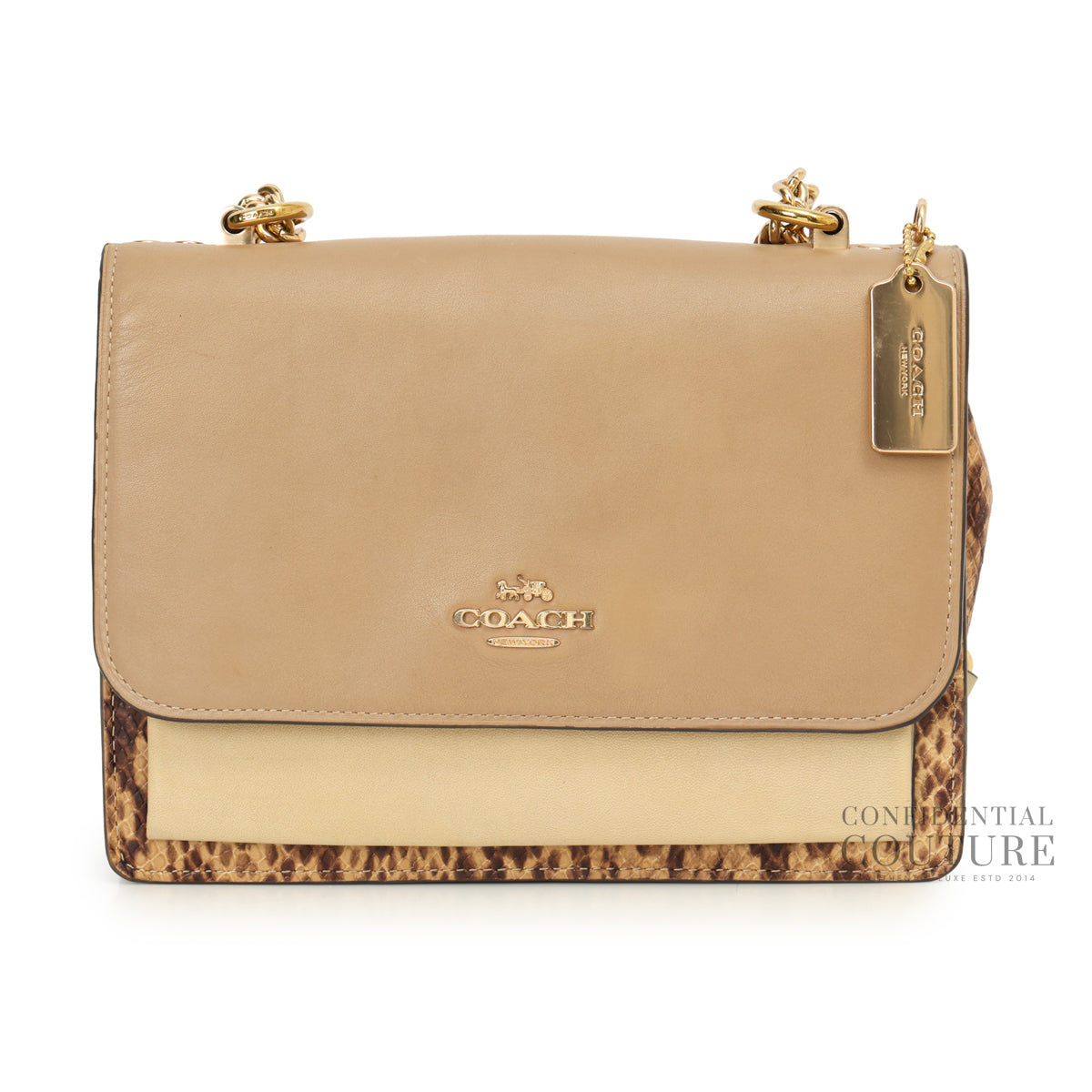 Beige/Brown Klare Medium Crossbody Bag