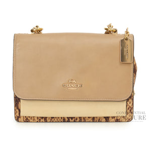 Beige/Brown Klare Medium Crossbody Bag