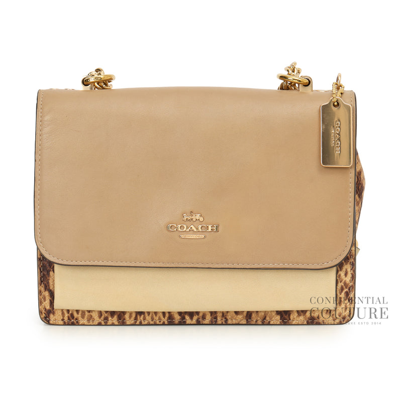 Beige/Brown Klare Medium Crossbody Bag