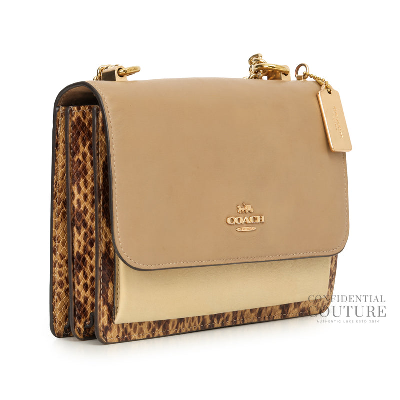 Beige/Brown Klare Medium Crossbody Bag