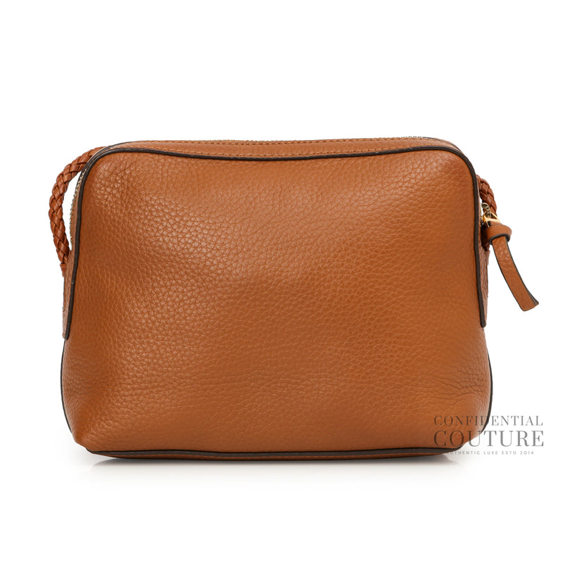 Brown Leather Crossbody