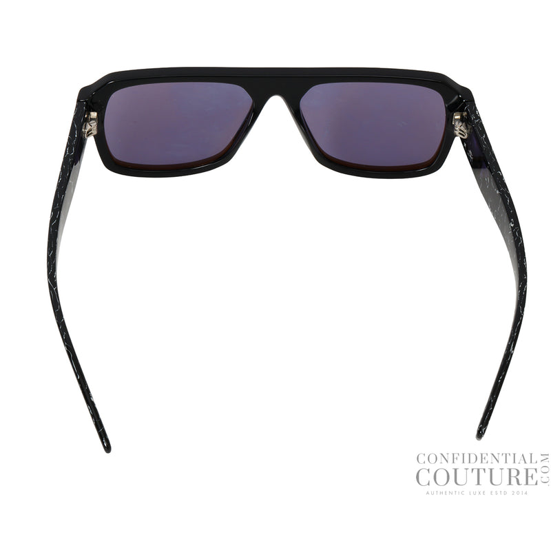 Prada men uv protected pilot sunglasses 0pr22ys1ab05q56 black