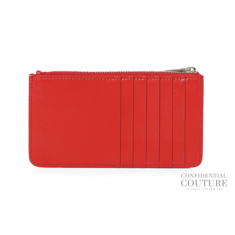 Women pre loved salvatore ferragamo red card holder