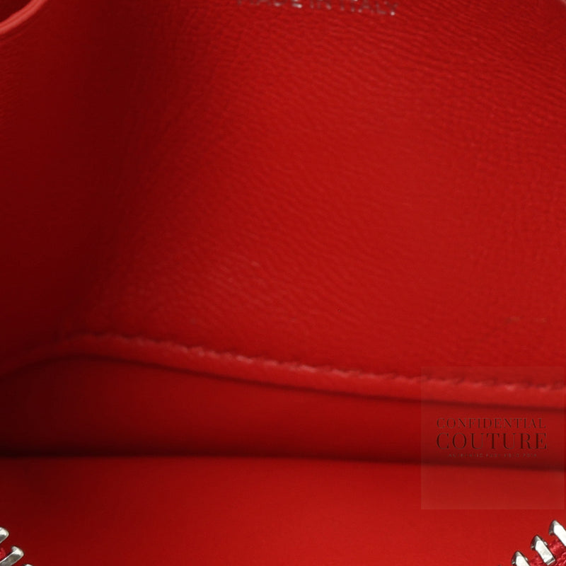Pre-loved Salvatore Ferragamo Red Card Holder