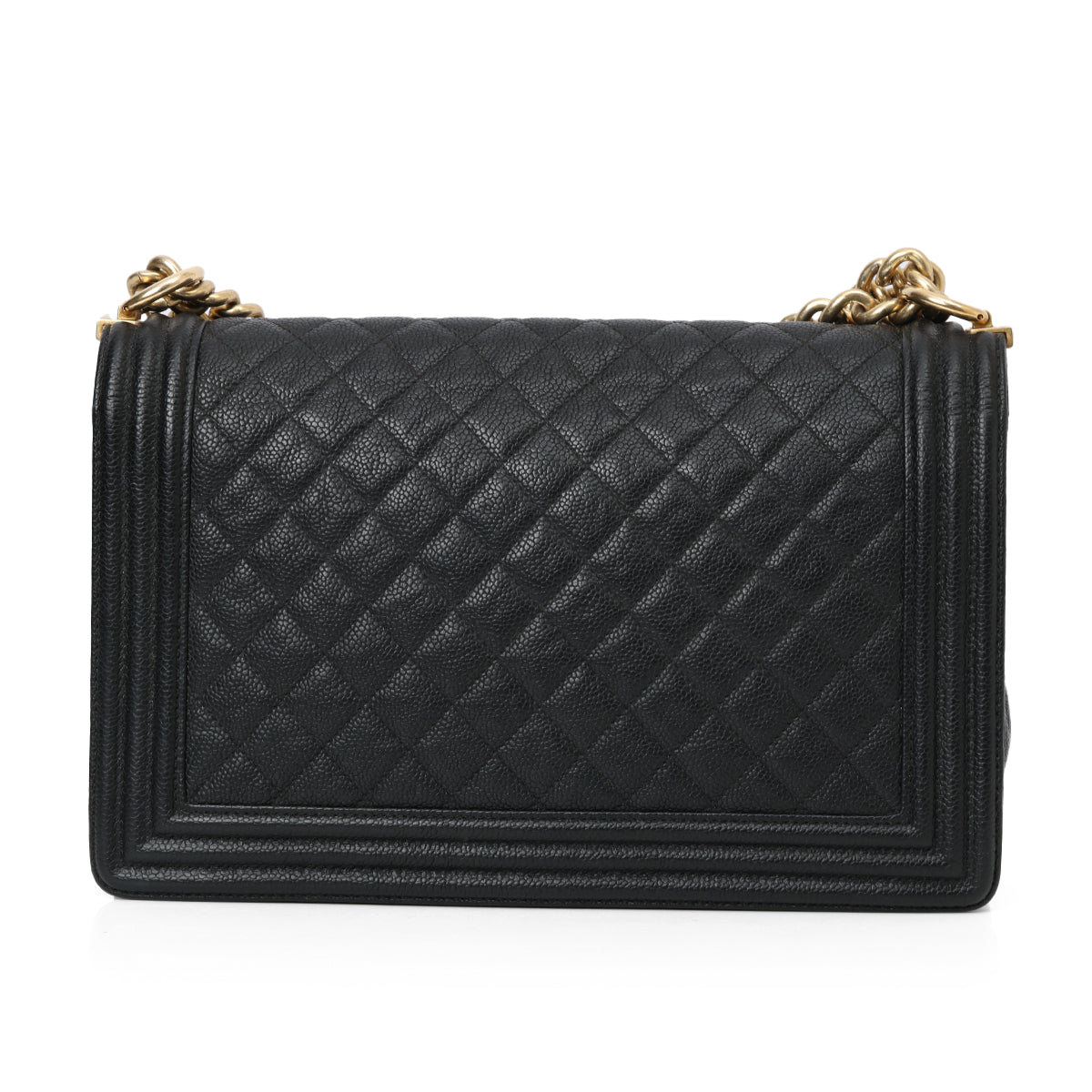 Boy Black Large Handbag