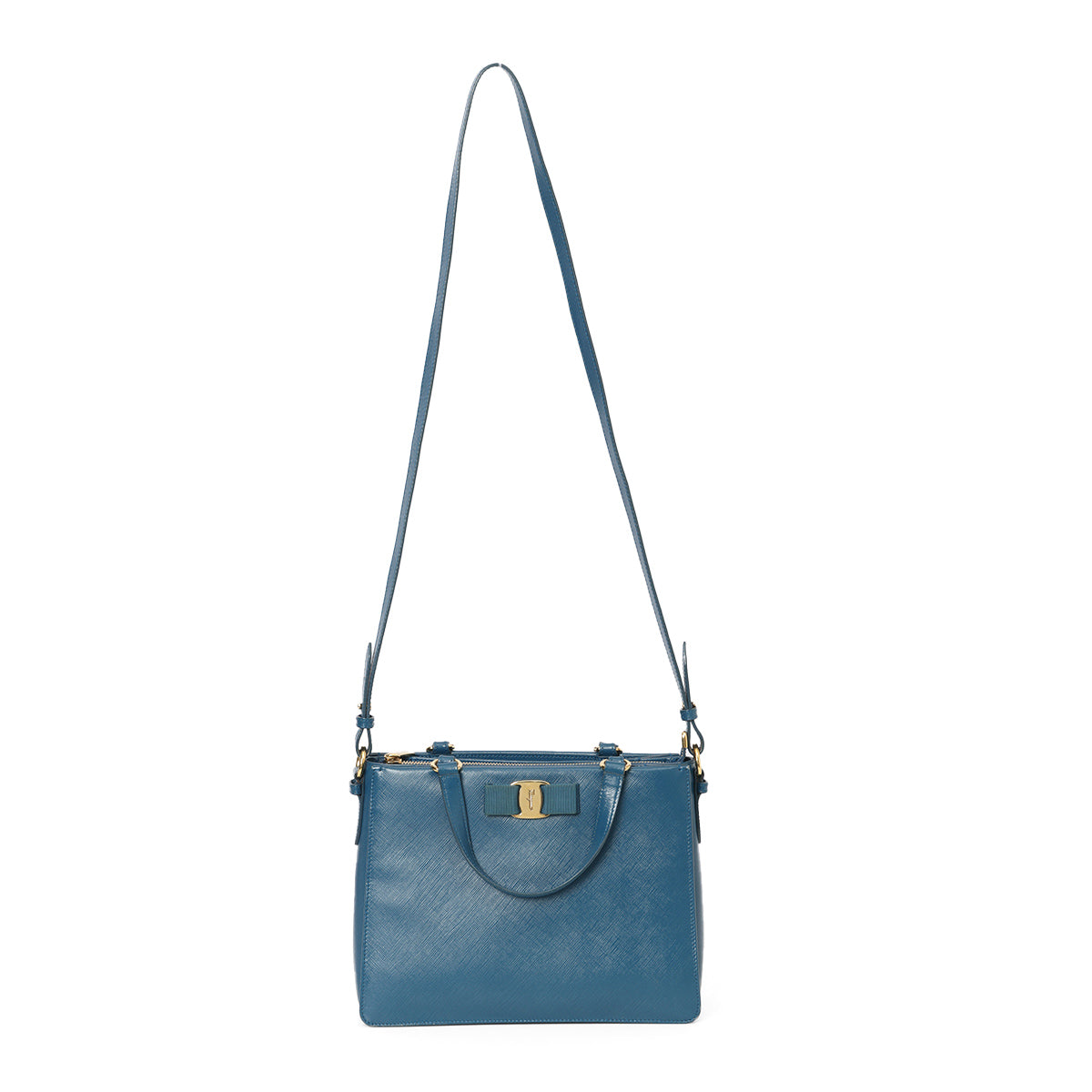 Vara Tracy Blue Tote Bag