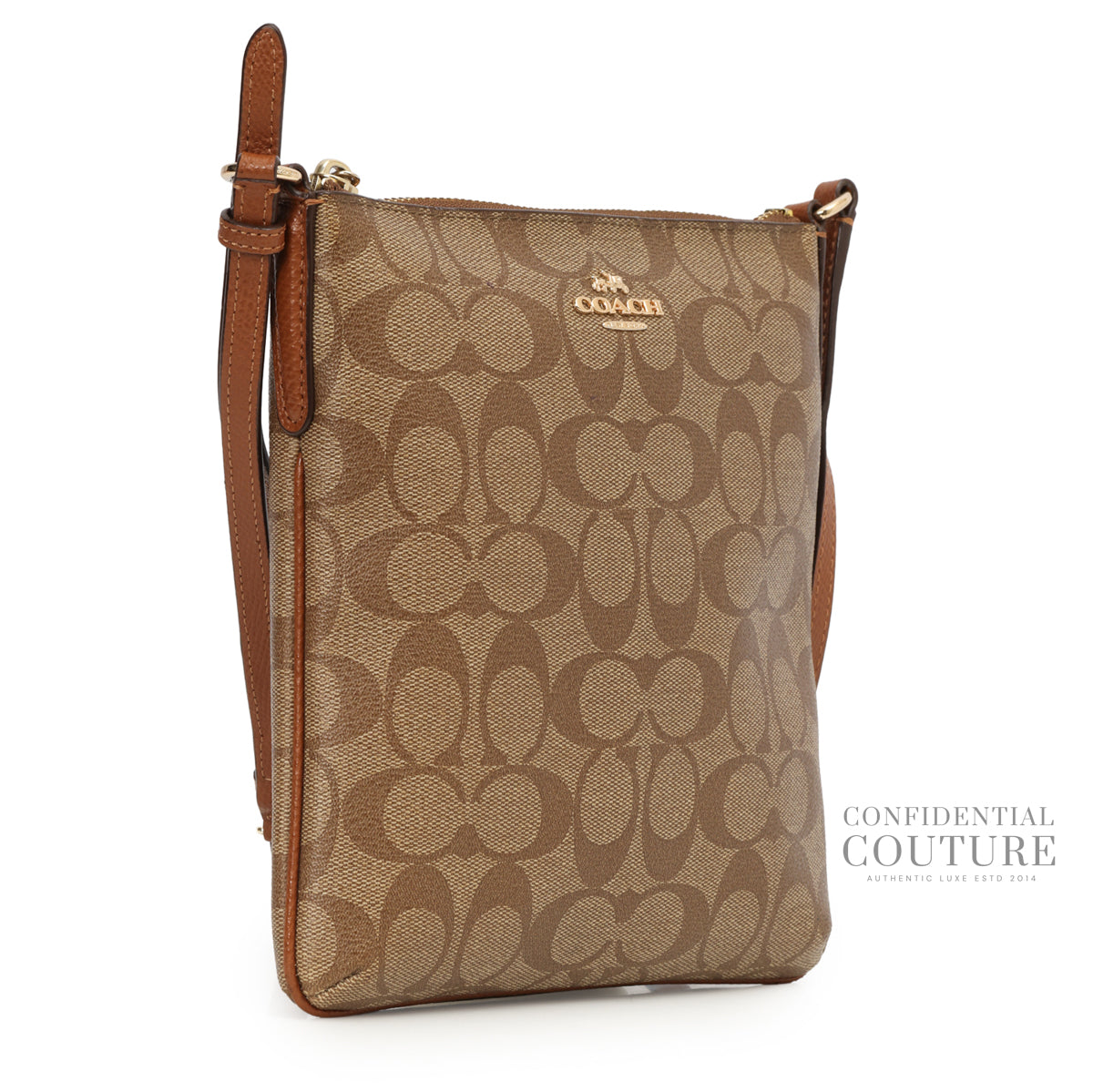 Authentic Pre-Loved — Monogram Canvas Crossbody — Side View