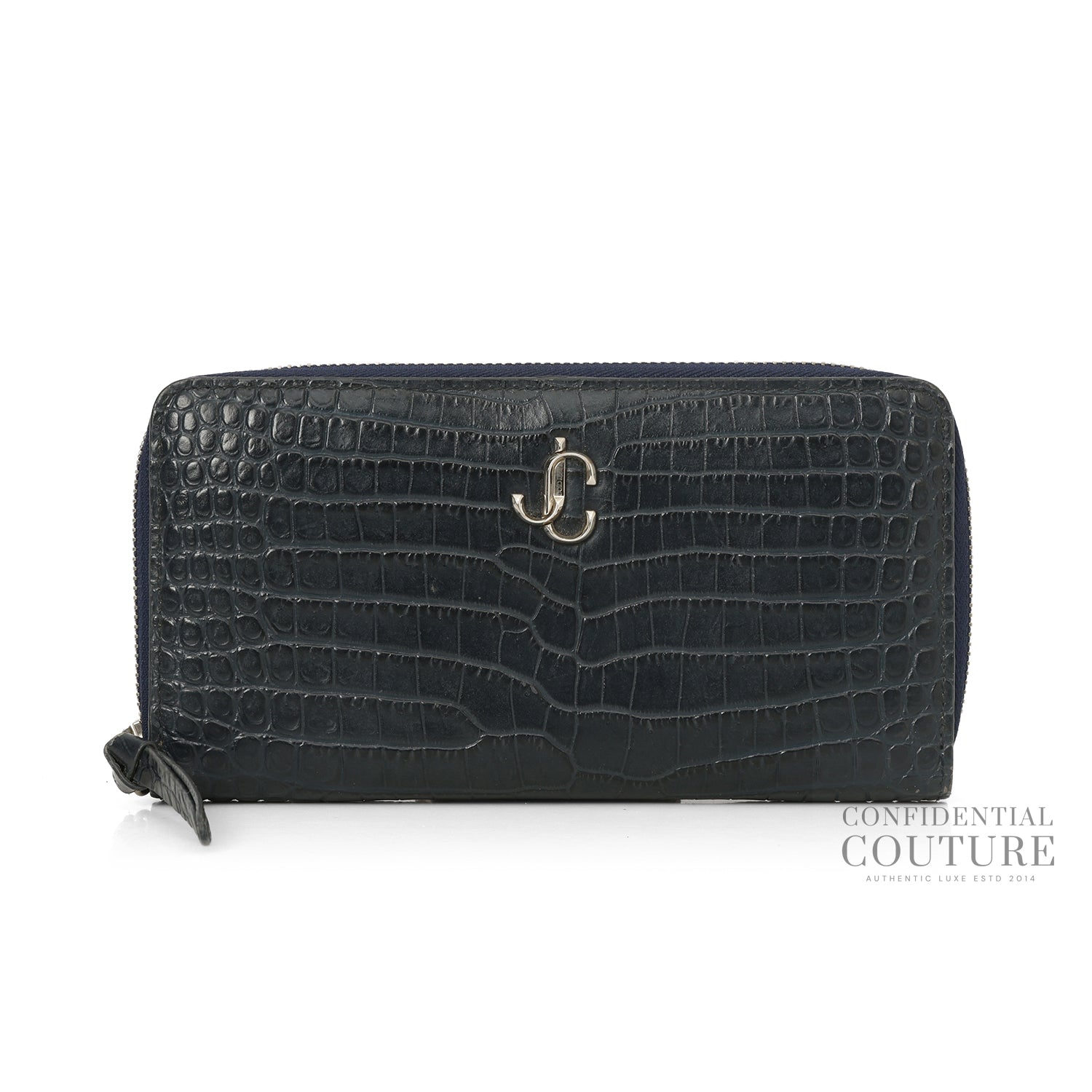 Palace Croc-Embossed Wallet