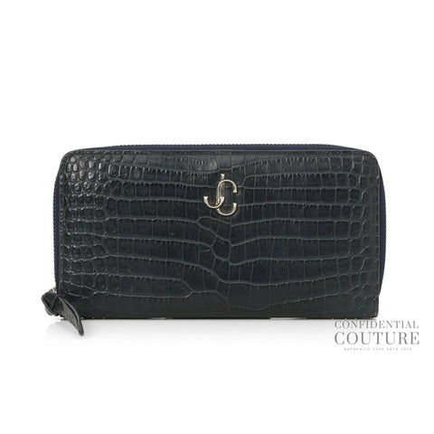 Palace Croc-Embossed Wallet