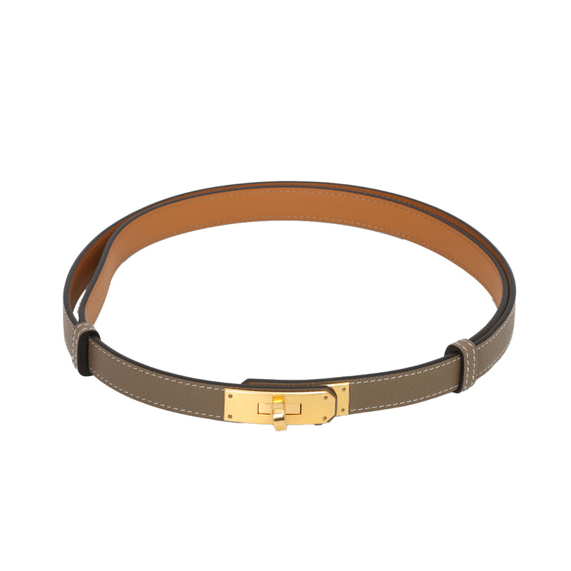 Kelly 18 Belt Etoupe Free Size