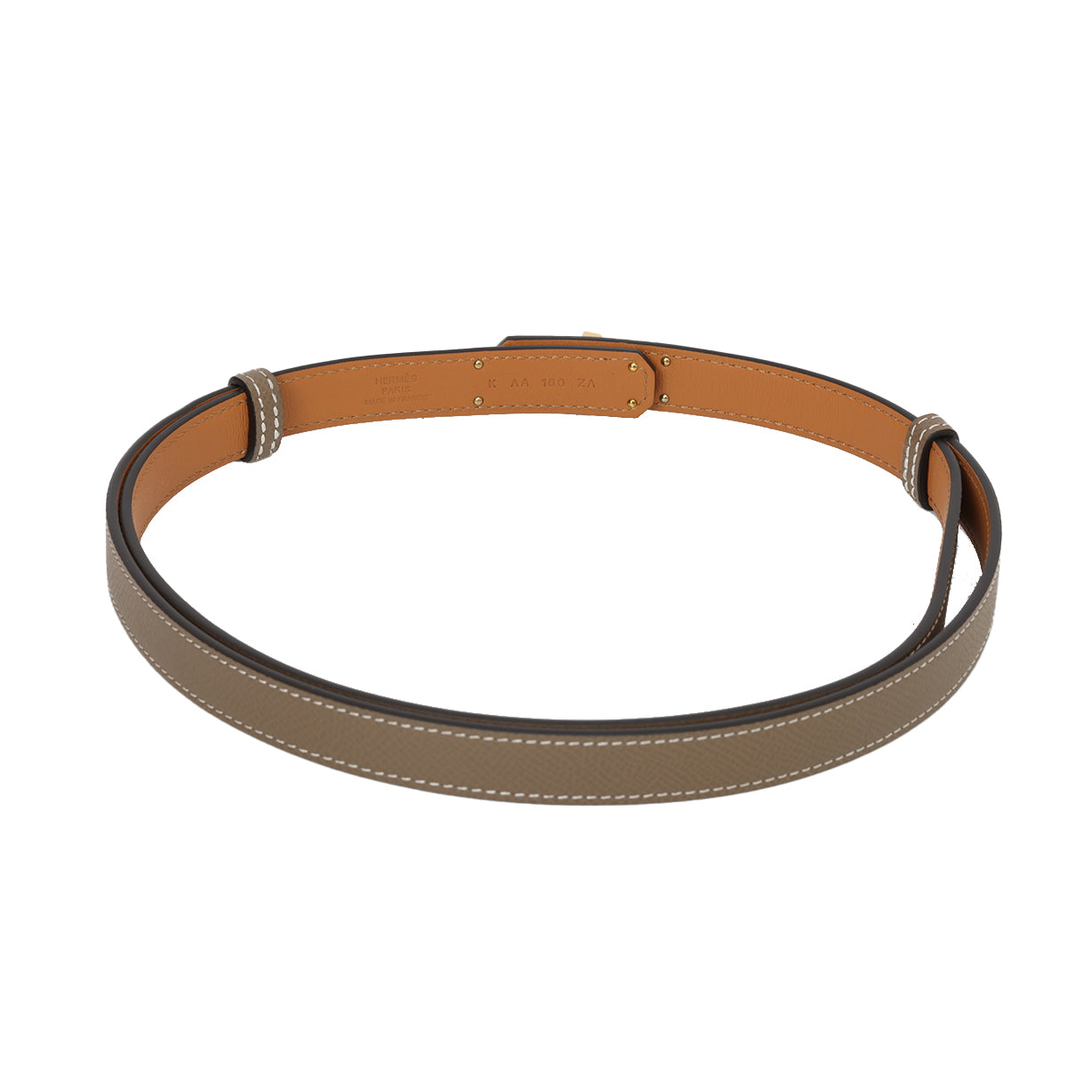 Kelly 18 Belt Etoupe Free Size