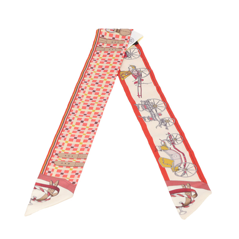 Hermes Twilly 100% Silk Les Voitures Nouvelles