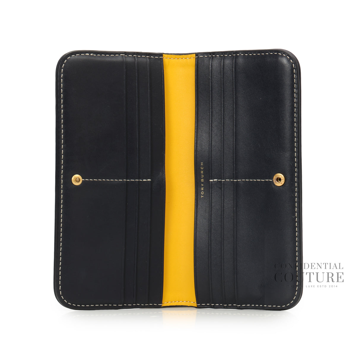 Blue/Beige T Monogram Jacquard Slim Wallet