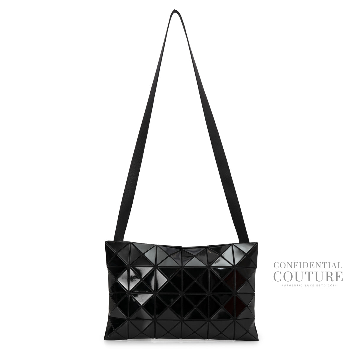 Black Lucent Crossbody Bag