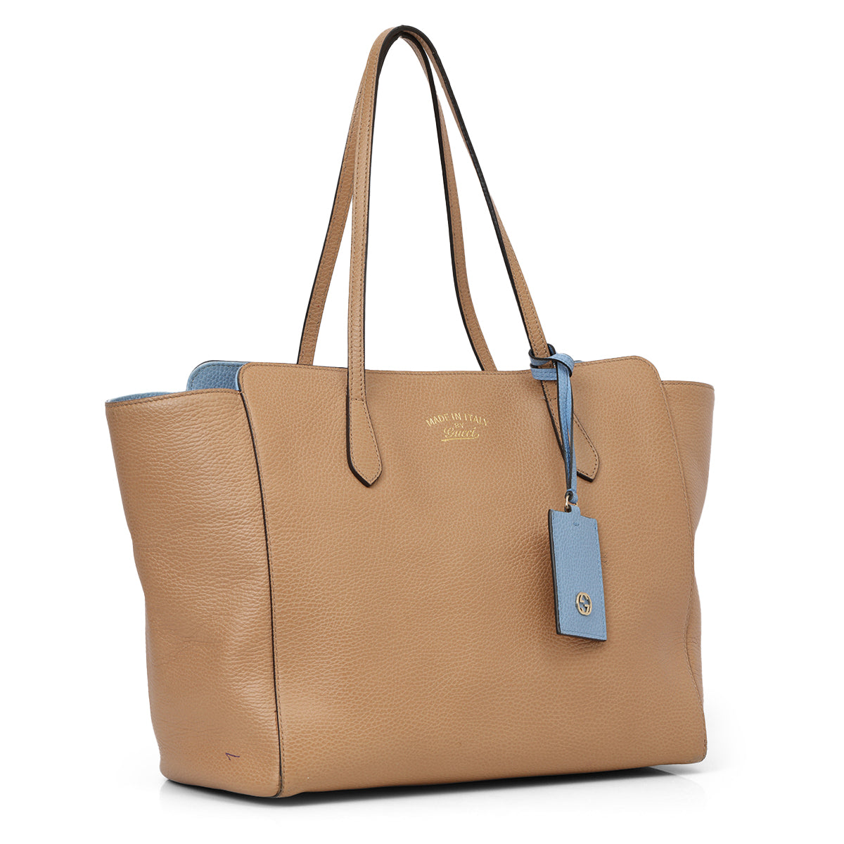 Nude Medium Swing Leather Tote