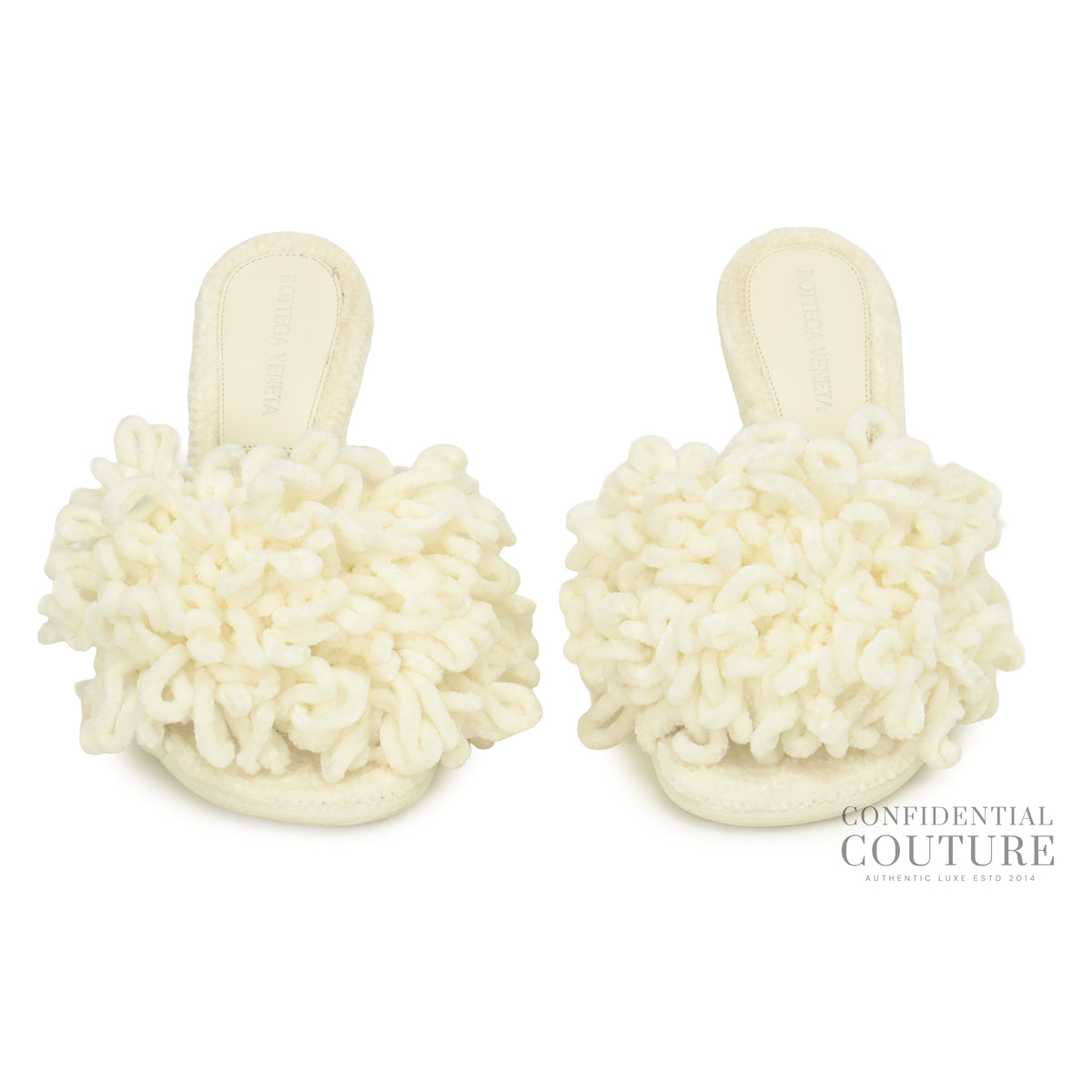 Pose Sandal Dread Chenille White Sandals | EU 37.5 | US 7.5 | UK 4.5