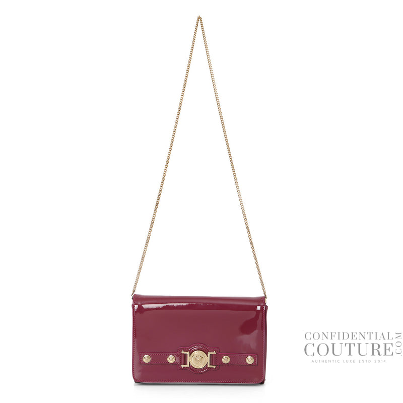 Burgundy Medusa '95 Clutch