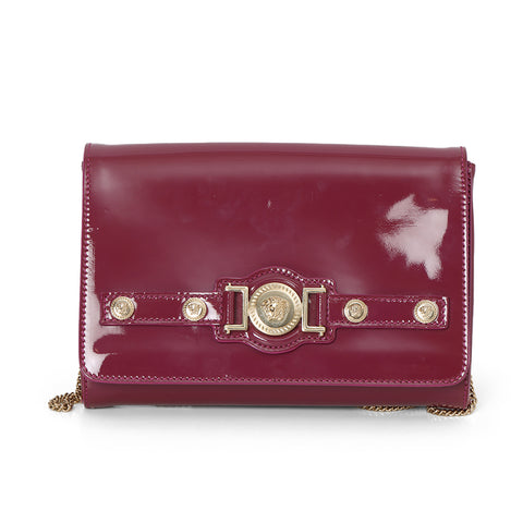 Burgundy Medusa '95 Clutch