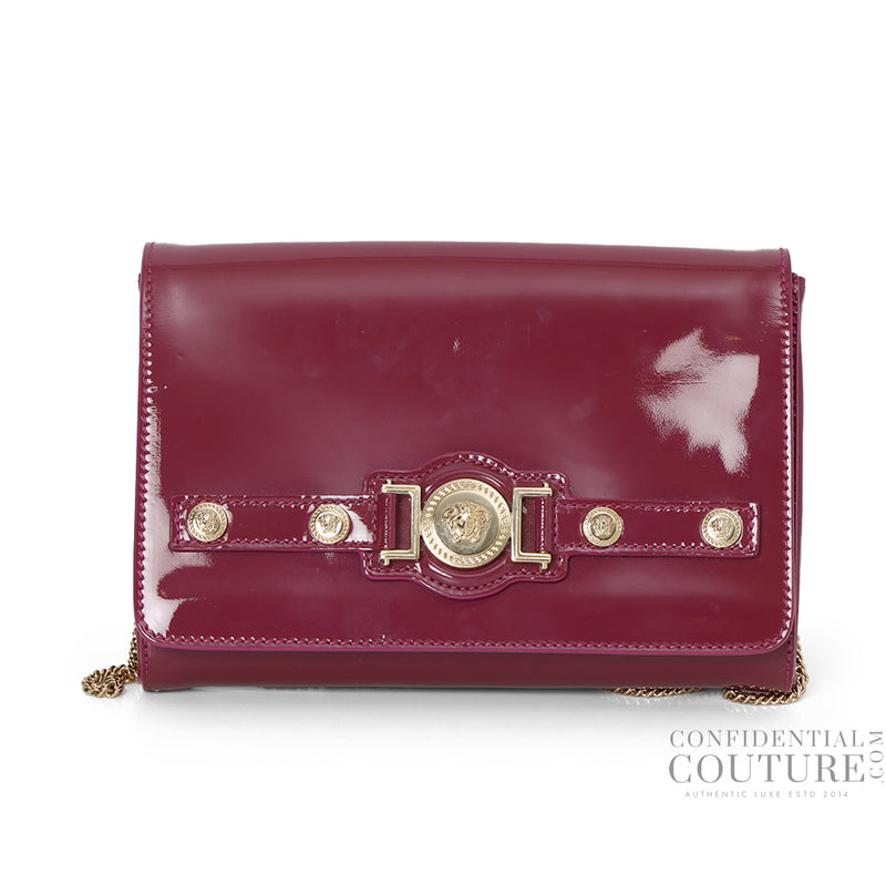 Burgundy Medusa '95 Clutch