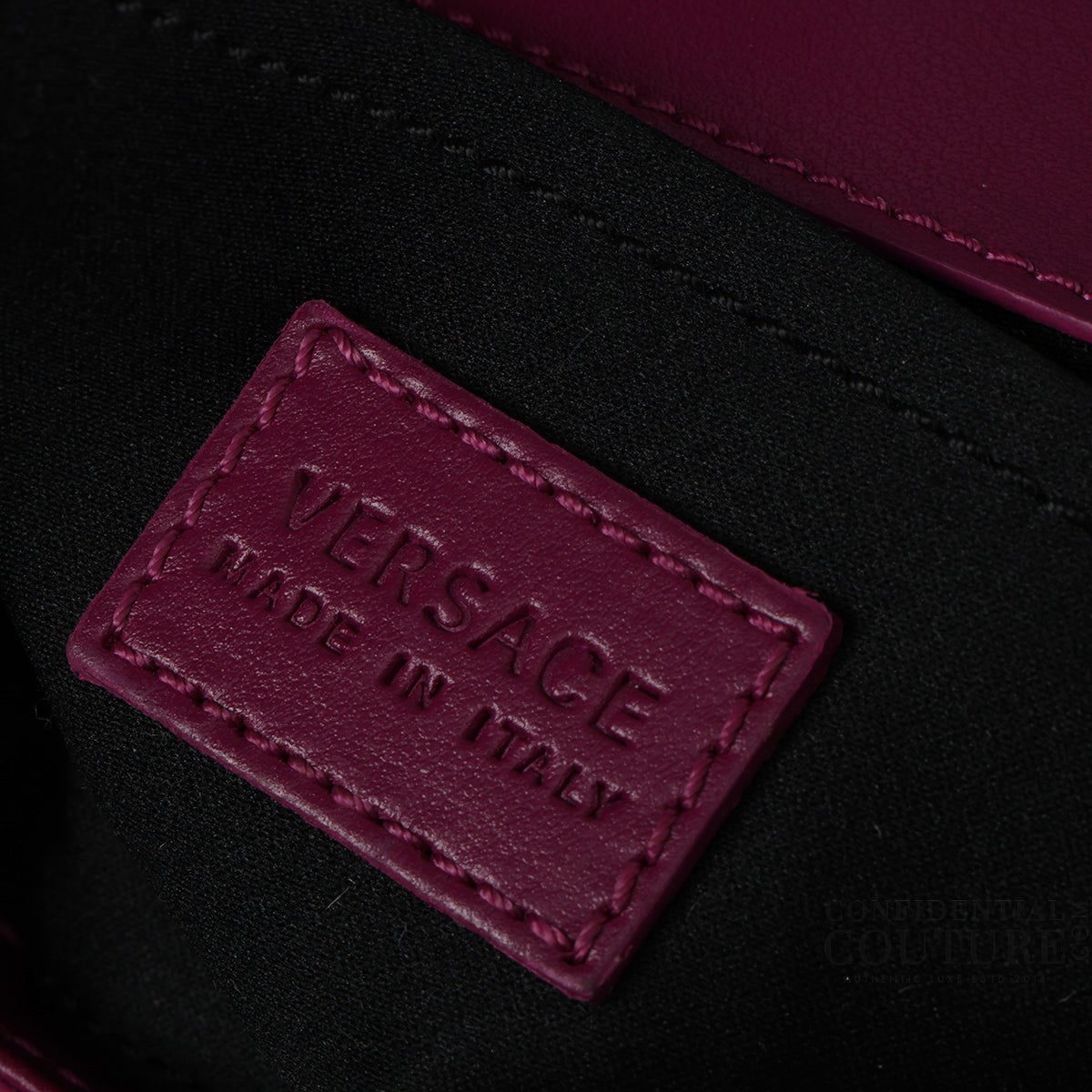 Burgundy Medusa '95 Clutch