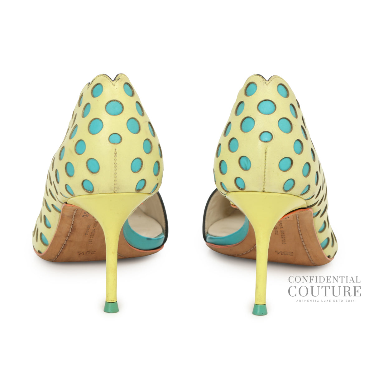Mika Pola Dots Multi-Colour Pumps | EU 38.5
