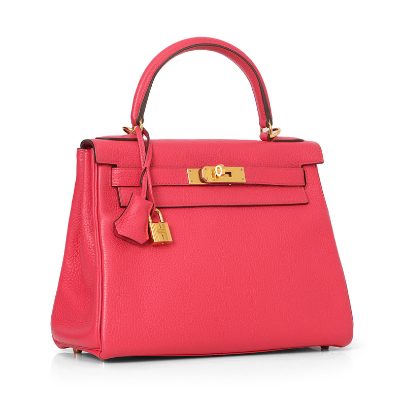 Pre-loved Hermes Kelly 28 Rose Extreme
