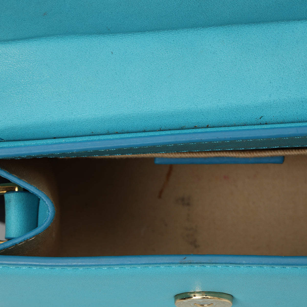 Turquoise The Medium Chiquito Bag
