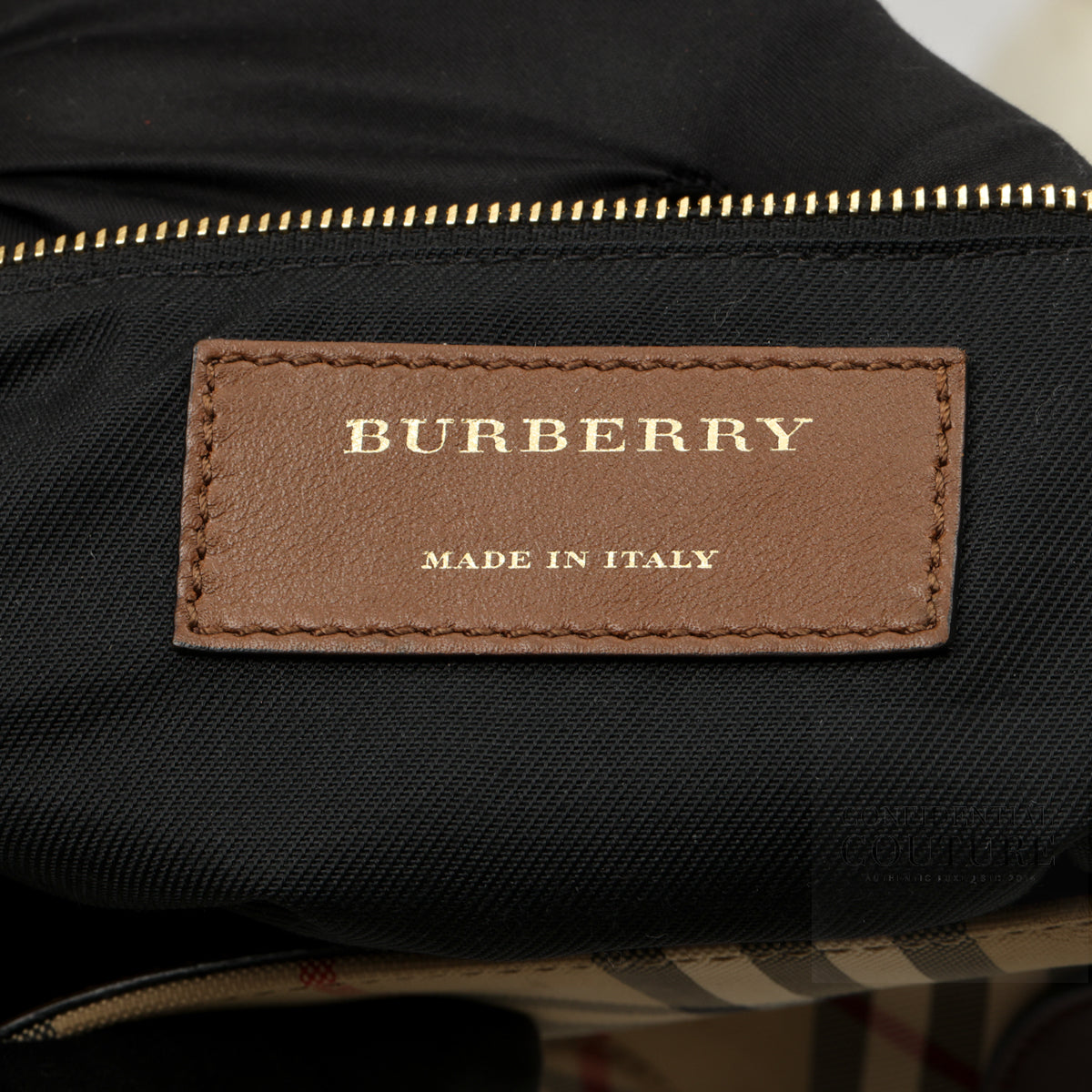 Horseferry Check Brown/Burgundy Small Crossbody Bag