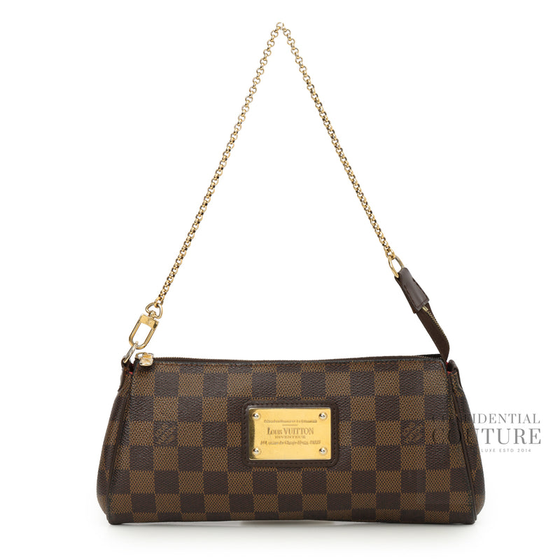 Canvas Eva Damier Ebene Crossbody Bag