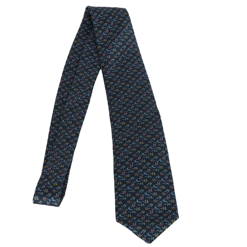 Pre loved hermes h en mouvement tie price