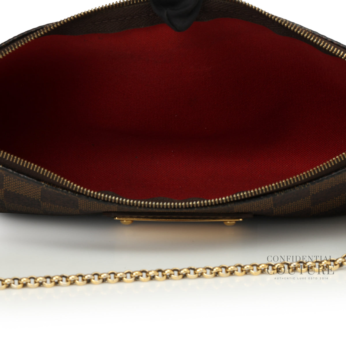 Authentic Pre-Loved — Canvas Eva Damier Ebene Crossbody Bag — View 6