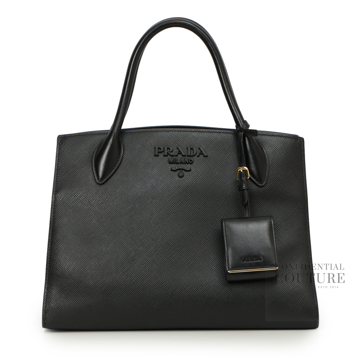 Saffiano Cuir Medium Monochrome Tote