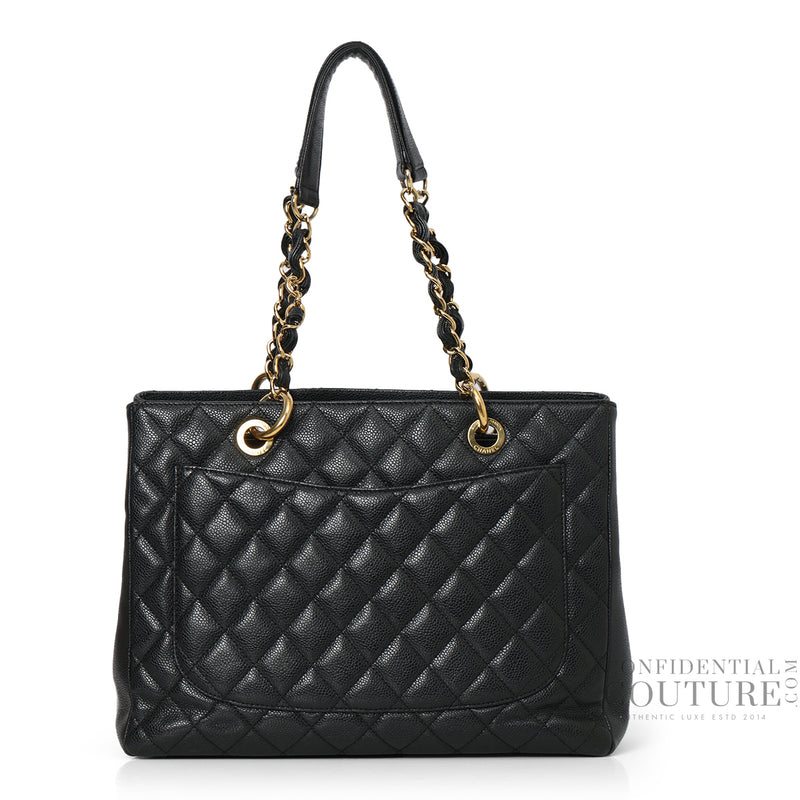 Black Grand Shopping Tote