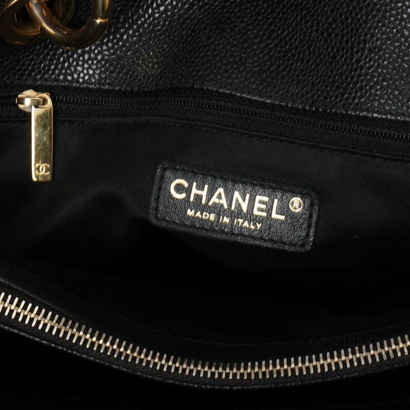 Black Grand Shopping Tote