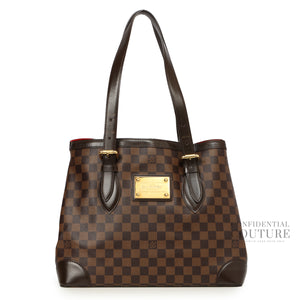 Hampstead PM Damier Ebene Canvas Tote