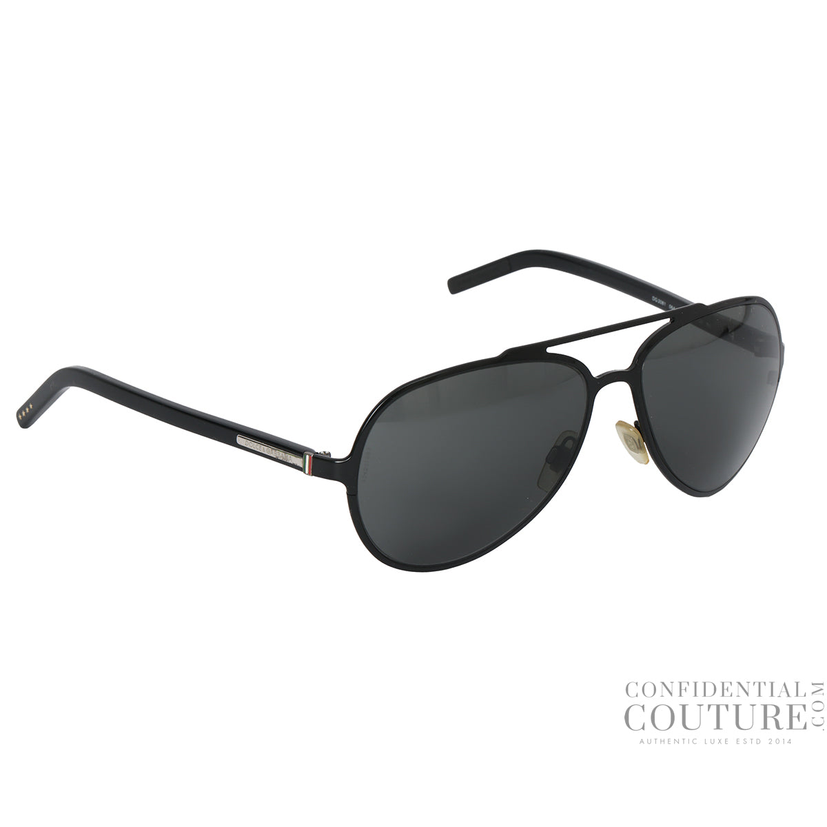 DG2081 Black Aviators