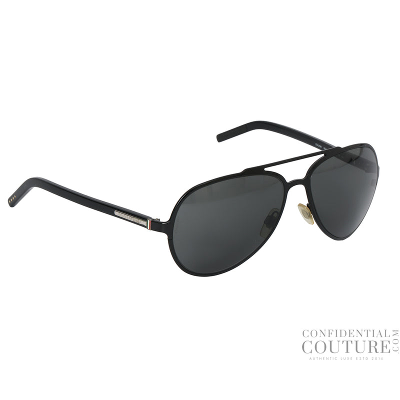 Women pre loved Dolce & Gabbana DG2081 Black Aviators