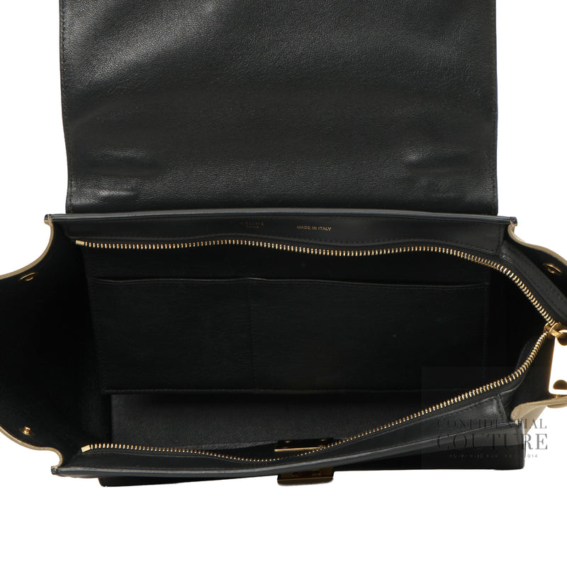 Trapeze Calfskin Multi-Colour Small Leather Bag