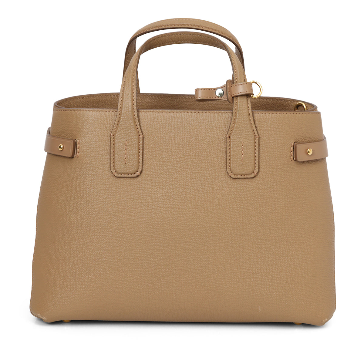 Medium Tan Banner Tote Bag