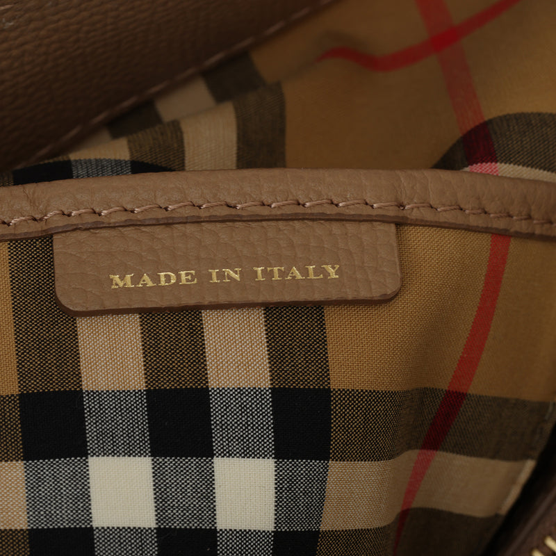 Medium Tan Banner Tote Bag