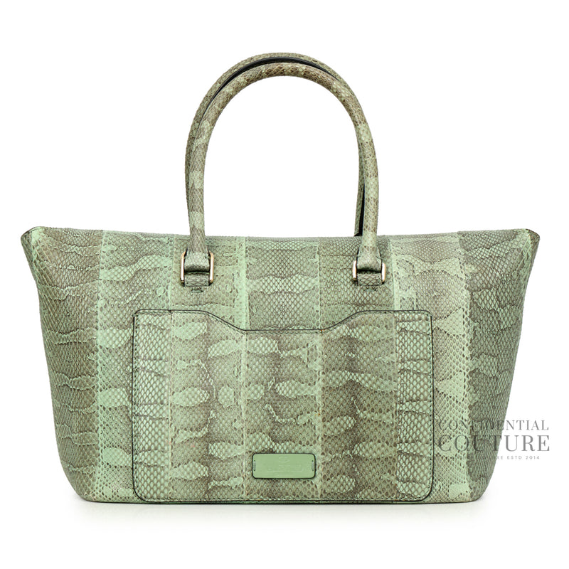 Watersnake Demilune Satchel Bag
