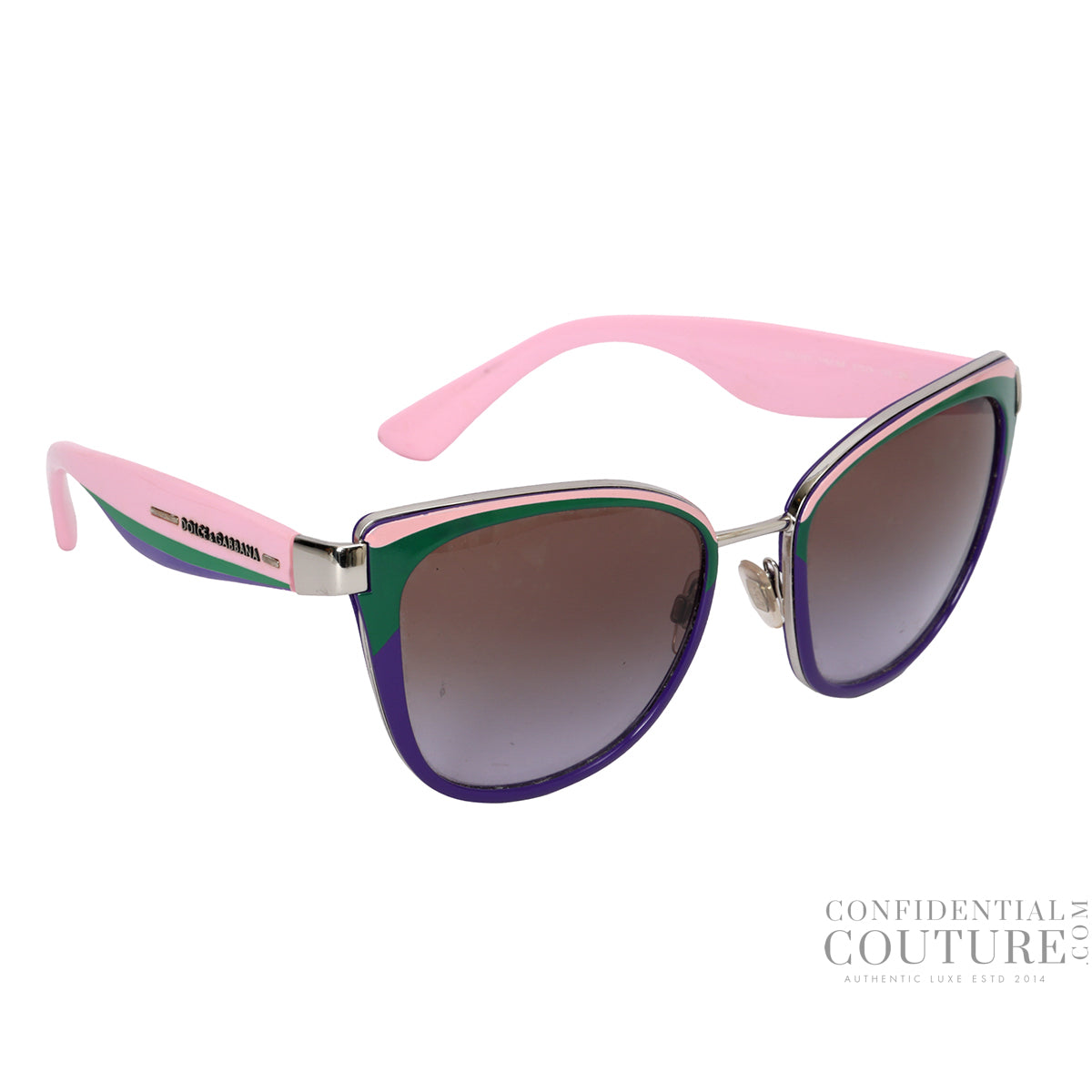 DG2107 Cat Eye Multicolor Sunglasses