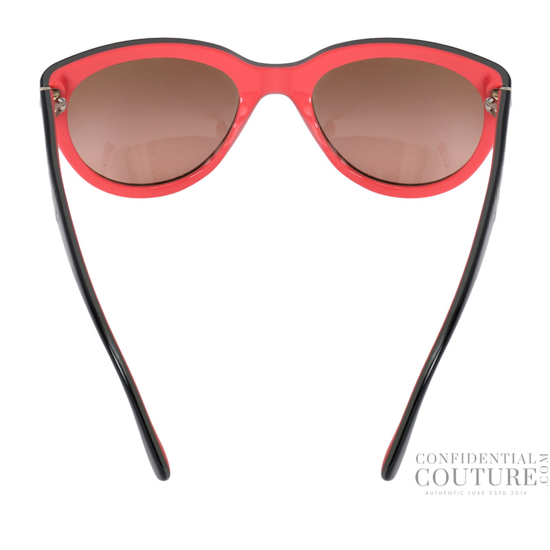 Cat Eye Black/Pink Sunglasses SPR 05P