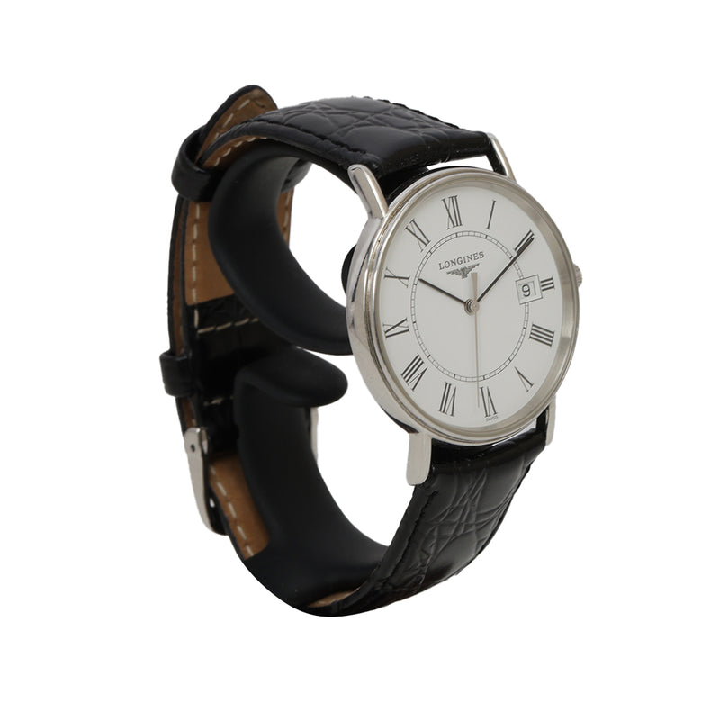 Pre loved Longines Elegance Black La Grande Classic Watch 30 mm