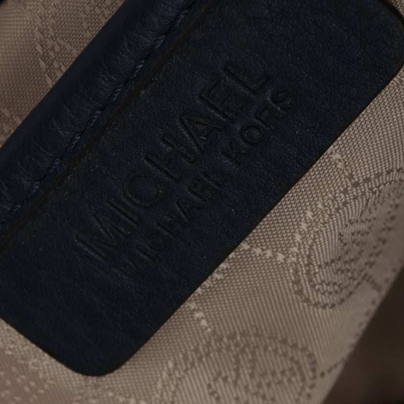 Women pre loved Michael Kors Navy Bedford Leather Hobo Bag